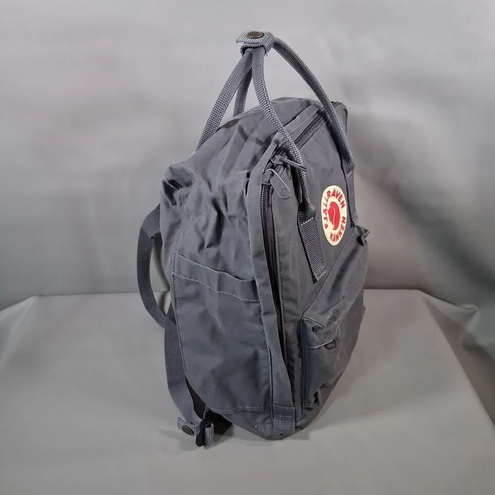 Fjallraven Kanken Backpack Graphite Grey Water Resistant Daypack 16L 23510